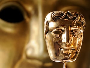 A Bafta award on display in London