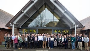 Visitors to the conference  