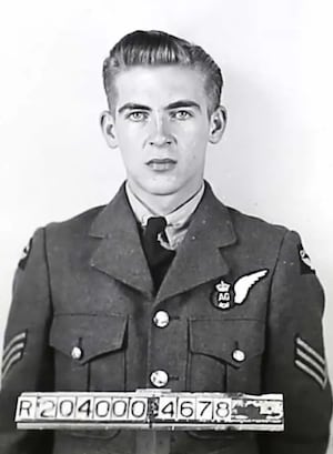 Sergeant Grant Goehring (Air Gunner), aged 21