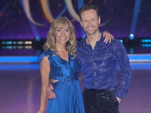 Michaela Strachan and Mark Hanretty