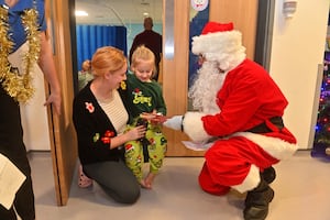 Santa at the PRH