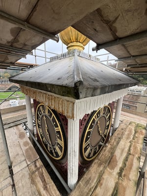 Restoration work is underway at Coalbrookdale Museum of Iron. Picture: Ironbridge Gorge Museum Trust