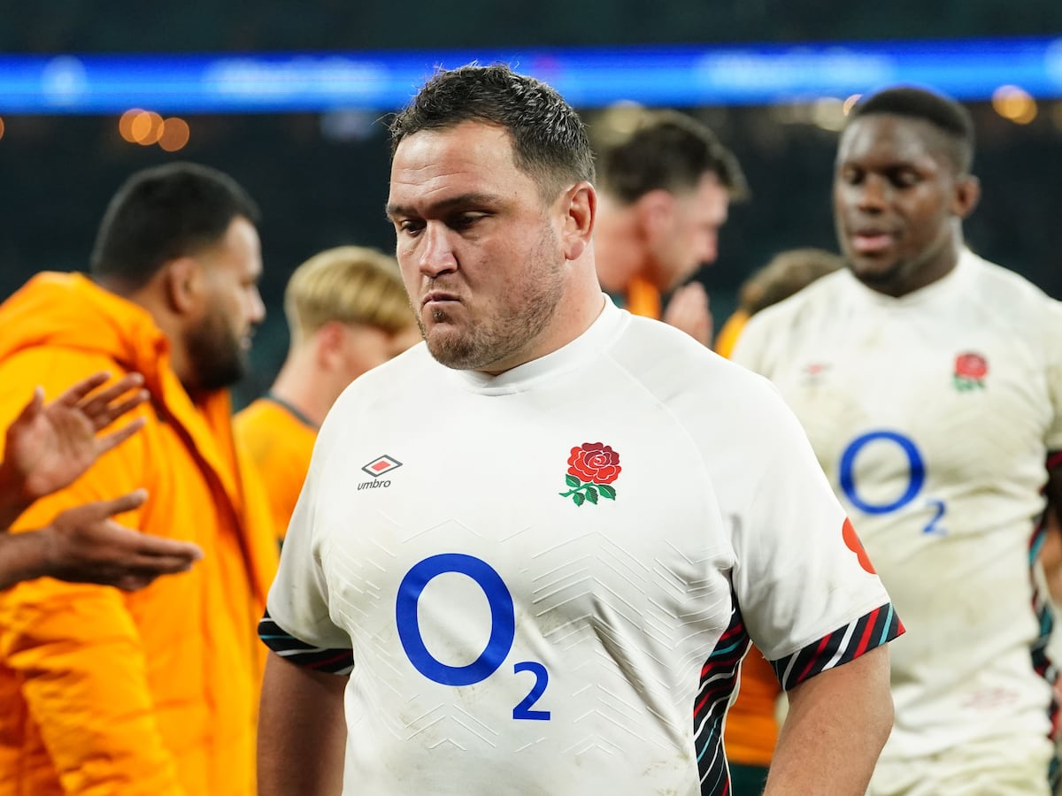 Jamie George blames England’s ‘leaking’ defence for dramatic defeat to Australia