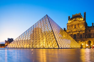 The Louvre in Paris