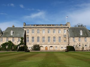 Exterior view of the main building at Gordonstoun