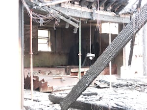 The damage after the fire