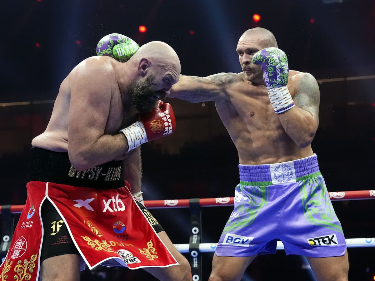 Tyson Fury: Points loss a ‘Christmas gift’ to Oleksandr Usyk from judges