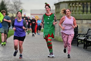 The Shrewsbury Parkrun record for the most entrants was broken on Christmas Day