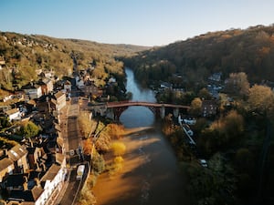 Flooding in Ironbridge, Telford