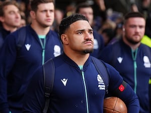 Sione Tuipulotu at Murrayfield