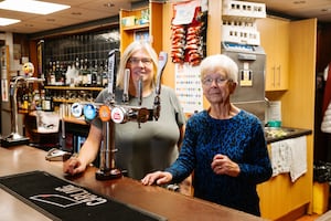 LAST COPYRIGHT NATIONAL WORLD JAMIE RICKETTS 08/01/2025 - Feature on Dawley Social Club. In Picture: Barbara Rutter (Treasurer) and Vicky Dobson (Secretary).