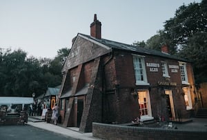 The Crooked House was known as 'Britain's wonkiest pub,' before it was damaged by fire in August 2023