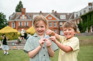 60th anniversary celebrations at Moor Park School in Ludlow.