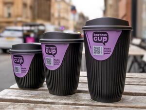 Different sizes of Borrow Cups