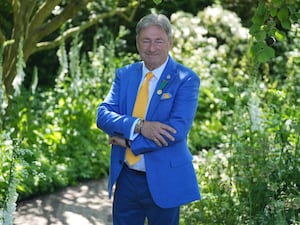 Alan Titchmarsh at the RHS Chelsea Flower Show 2024