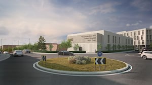 An artist's impression of the building.