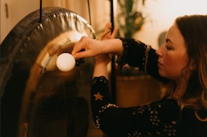 Charlotte Church brings in her years of research on sound and sound therapy 