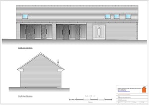 Proposed plans for Towers Lawn public toilets that have been decided by Market Drayton Town Council. Picture: Market Drayton Town Council.