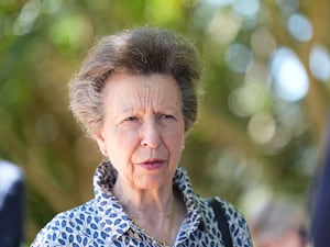 The Princess Royal arrives for a visit to South Africa (Aaron Chown/PA)