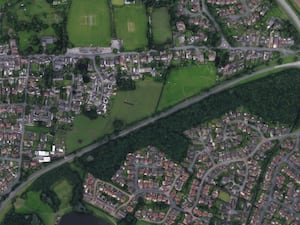 The site where the new homes could be built. Photo: Google