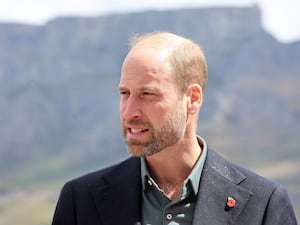 The Prince of Wales meets young environmentalists from across Africa and South East Asia who are taking part in the inaugural Earthshot Prize Climate Leaders Youth Programme, at Rooftop on Bree in Cape Town