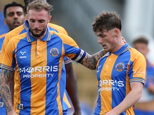 Tommi O'Reilly of Shrewsbury Town (AMA)