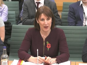 Rachel Reeves speaking before a parliamentary committee