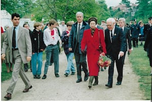 Princess Anne at the event in 1991  