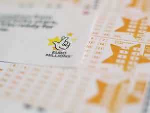 A EuroMillions play slip