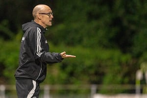 Scott Ruscoe has been sacked as Newtown manager (Pic by Nik Mesney/FAW)