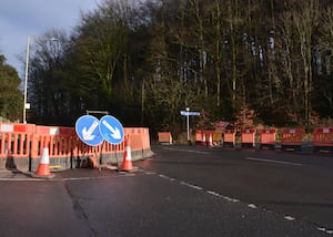 Active Travel improvements have resulted in a road closure / road works at Station Hill, Oakengates, Telford on Saturday, January 11, 2025.