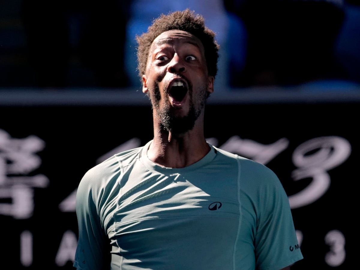 Gael Monfils shocks Taylor Fritz to reach last 16 at Australian Open