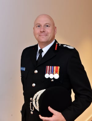 Chief Fire Officer Simon Hardiman. Picture: Shropshire Fire & Rescue Service