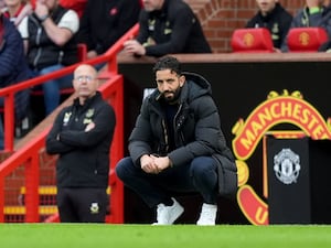 Ruben Amorim at Old Trafford