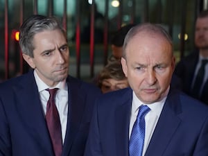 Simon Harris and Micheal Martin