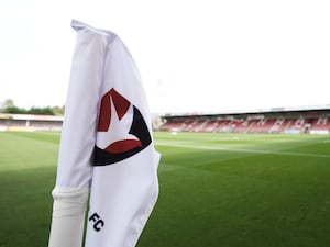 A general view ahead of a Sky Bet League One match between Cheltenham and Derby