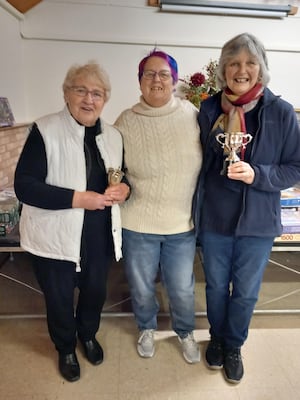 Ann Goodwin, Ann Lloyd and Jo Gregory