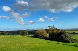 Views from the building plot. Picture: Rightmove and Strutt & Parker.