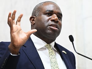 Foreign Secretary David Lammy