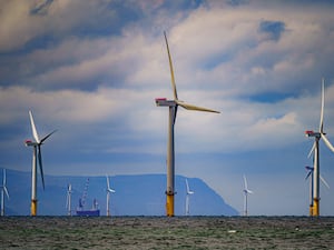 An offshore wind farm