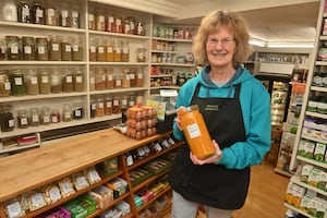 Trader Carol Reid of Sherwood Wholefoods.