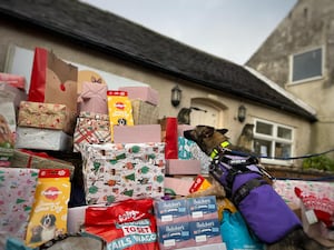 The presents were certainly welcome at Brighter Days Rescue.