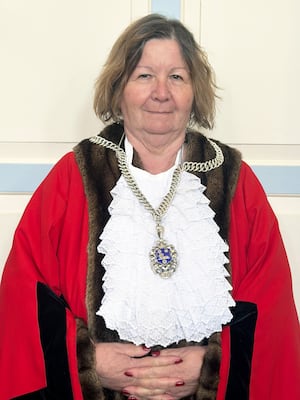 Councillor Beverley Waite, the Mayor of Ludlow. Picture: Ludlow Town Council