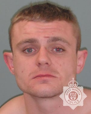 Arron Bate has been given a five-year Criminal Behaviour Order (CBO), which means he cannot enter certain areas of Wem and Whitchurch, including shops. Photo: West Mercia Police