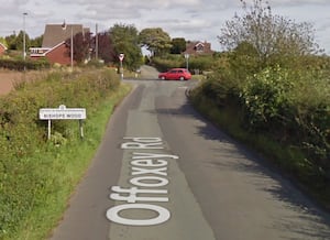 Plans have been submitted to build 90 homes on land north of Offoxey Road in Bishops Wood, on the Shropshire/Staffordshire border. Picture: Google