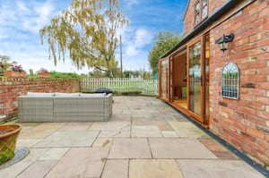 Patio area outside. Picture: Purplebricks.