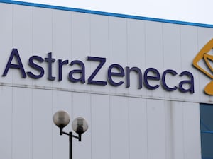 AstraZeneca sign on building