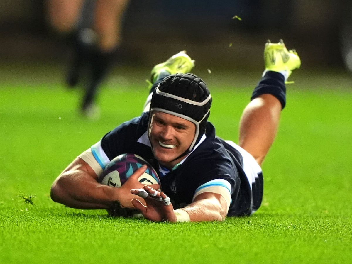 Darcy Graham ruled out of Scotland’s clash with South Africa with head injury