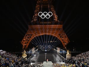 The Paris Olympics opening ceremony takes place in front of the Eiffel Tower