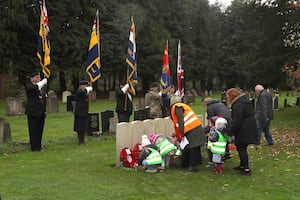 Armistice Day 2024 at Newport Cemetery